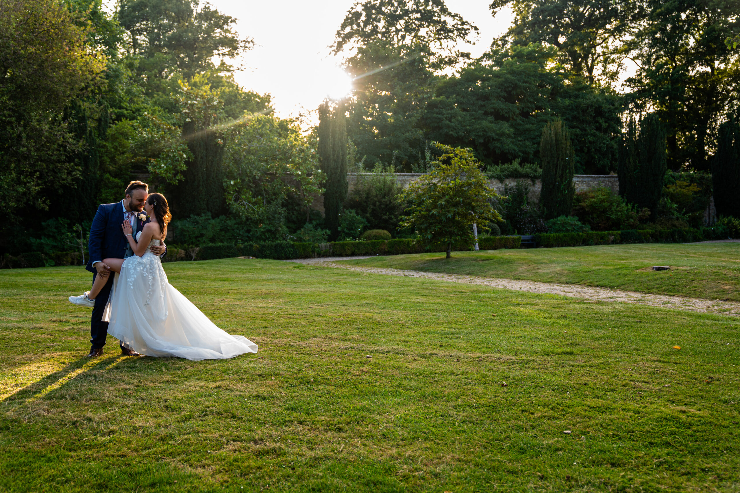 Sunsetting at Hanbury Manor Marriott Hotel country club