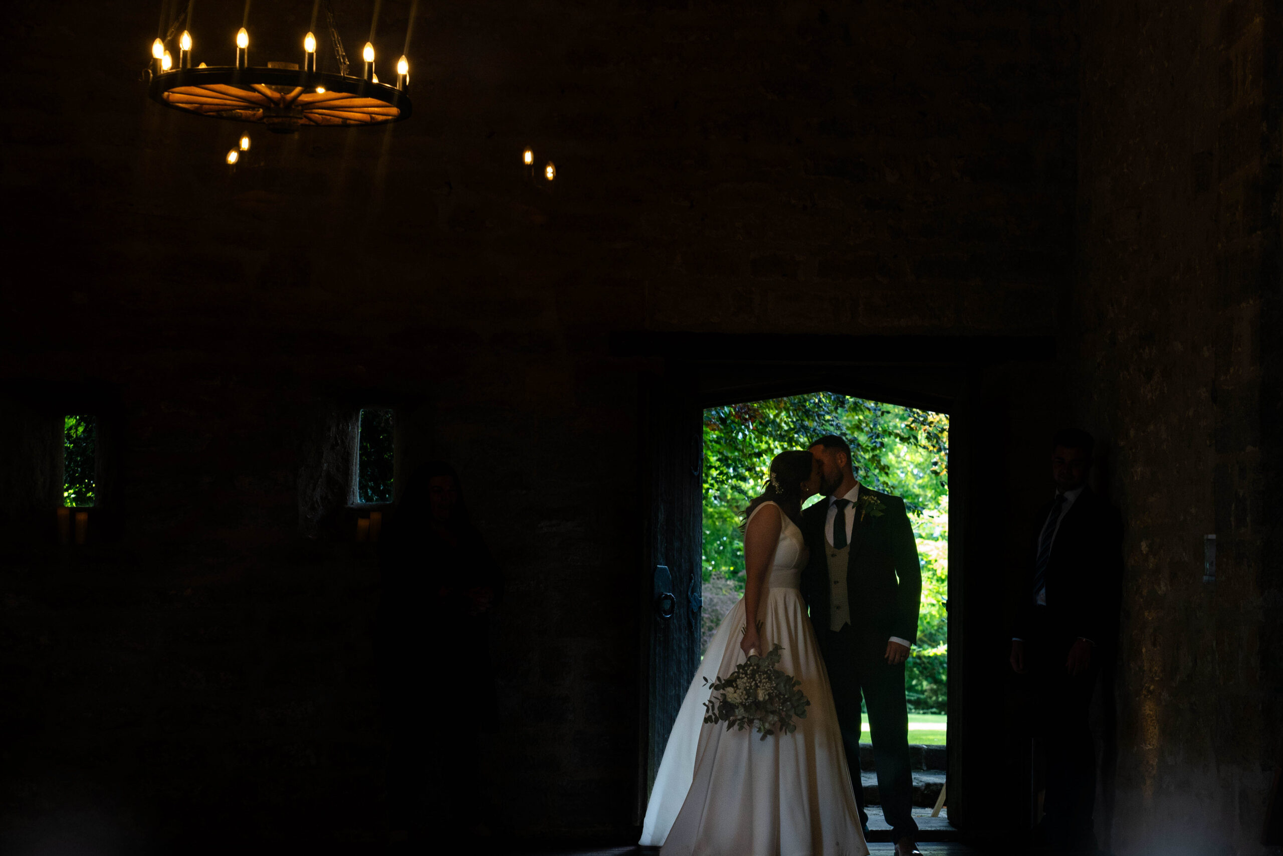 Creative portraits captured by Hooton Pagnell Hall Wedding Photographer 