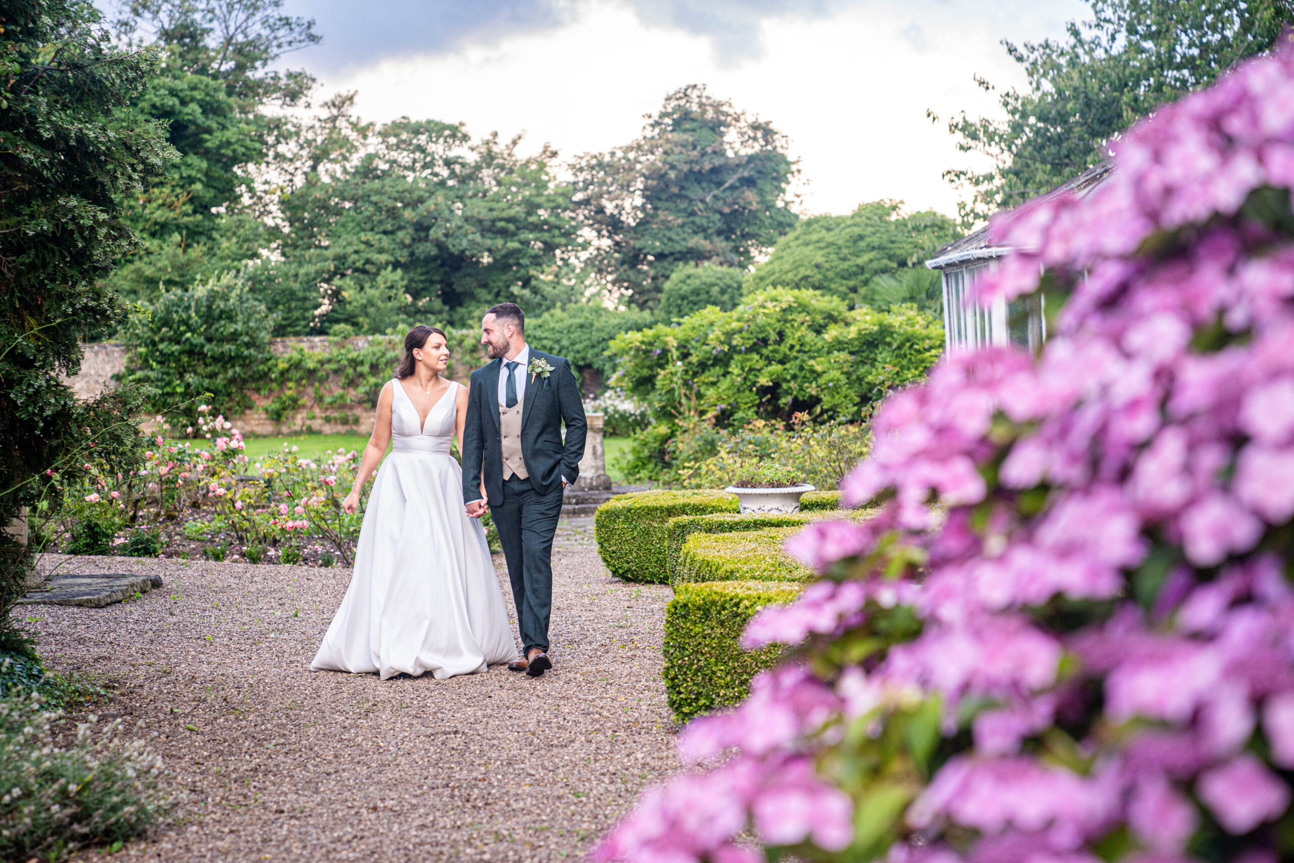 Couple portraitscaptured by South Yorkshire wedding photographer